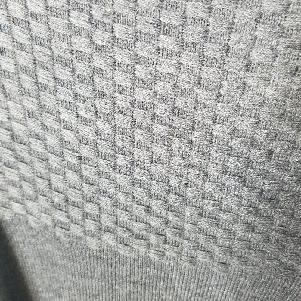 Talbots gray textured lambswool blend sweater - Picture 6 of 6